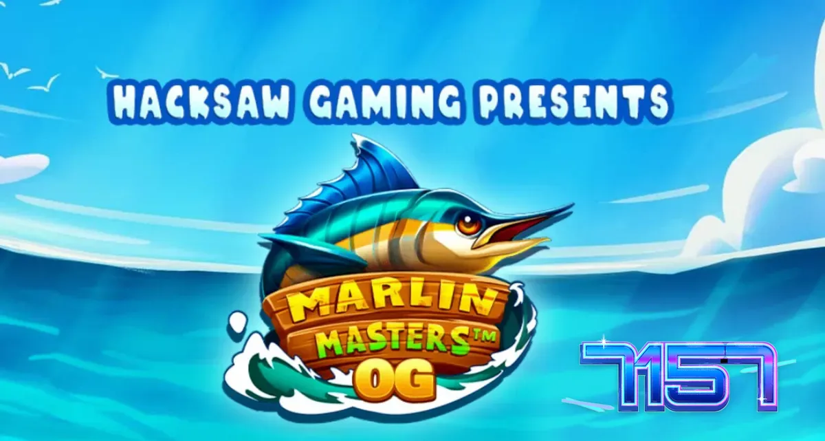 Cena subaquática e deck de barco no slot Marlin Masters OG